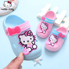 Hello kitty Kids Slippers (Blue) - waseeh.com