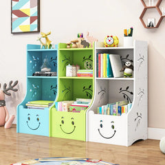 Childrens Bookcase Shelve Bedroom Organizer Storage Rack - waseeh.com