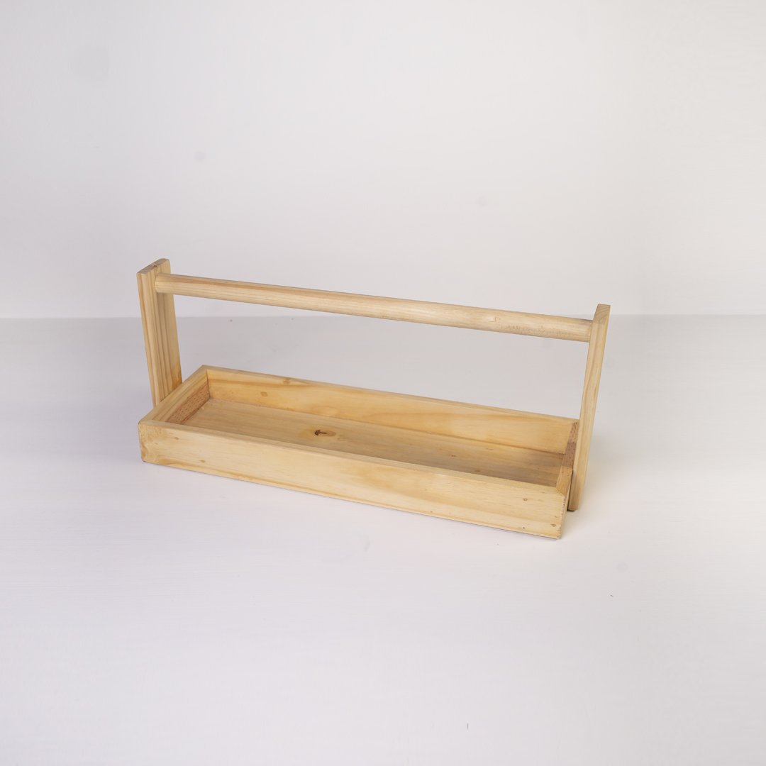 Motley Wooden Serving Tray Container - waseeh.com