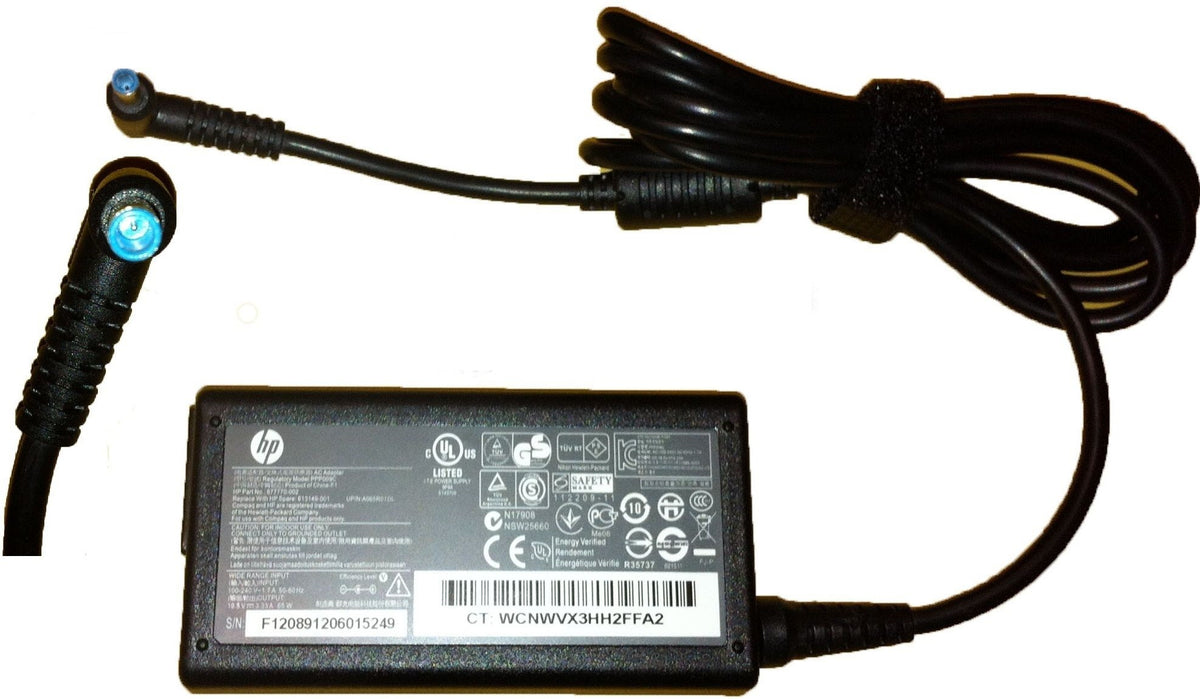 HP PAVILLION BLUE PIN LAPTOP CHARGER 19.5V 3.33A 65W (PIN SIZE 4.5*3.0)