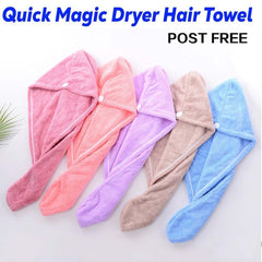 Turban Towel Microfibre Head Wrap - waseeh.com