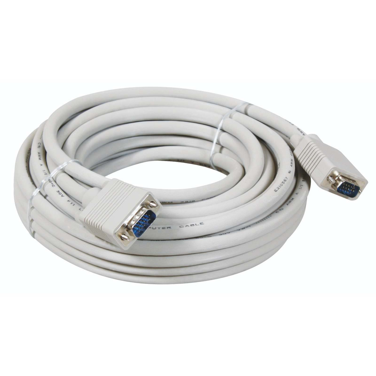 VGA cable male to male OD 8MM 1.5/3/5/10/15/20/30 M