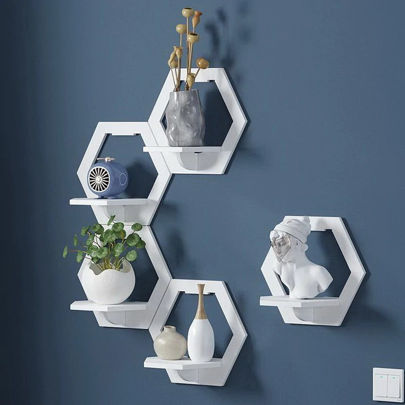 Creative Wall Mounted Organizer Shelve Decor - waseeh.com