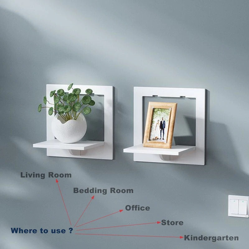 Creative Wall Mounted Organizer Shelve Decor - waseeh.com